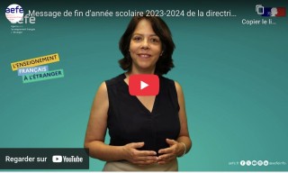 Message de fin d'année 2023-2024 de l'AEFE