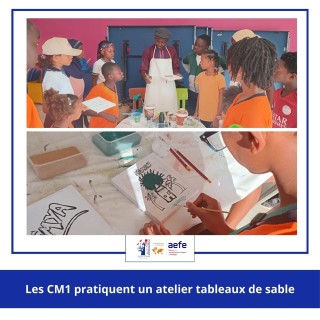 Atelier Sable pour les CM1