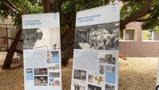 Exposition sur les tirailleurs d’Afrique pendant la période de 1940 à 1945.