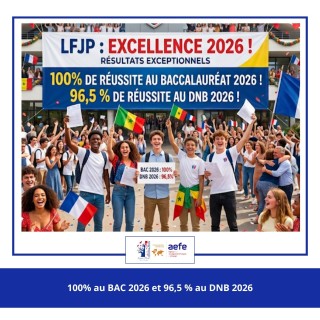 DNB 2026 :  LA PROMOTION 2026 DU LFJP AU SOMMET ! 🎉