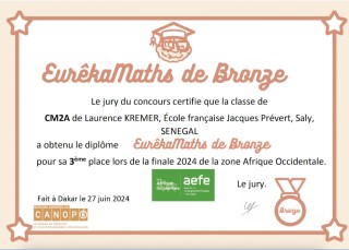 Concours EurêkaMaths de la Zone Afrique Occidentale de l'AEFE