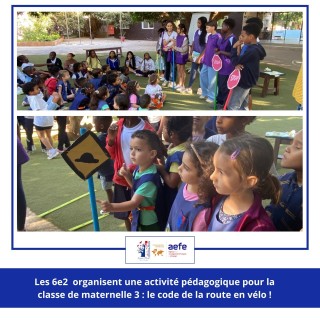 🚲✨ Apprendre en s’amusant et en partageant ! ✨🚲 le code le route avec les 6emes