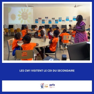 Les CM1 découvrent le CDI du secondaire