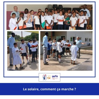 De l’énergie du soleil à l'électricité de nos salles de classe