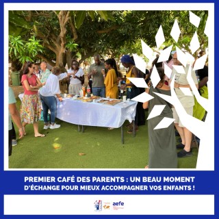 Le 1er café des parents de l'année 2024-2025