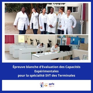 Epreuve blanche d'ECE pour les spé SVT