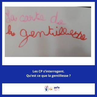 La gentillesse s'invite en CP  pour Noël