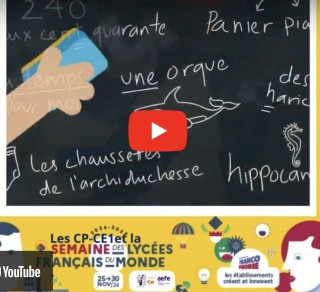 Semaine des lycées français du monde 2024 :  Le Cancre de Prévert par le CP