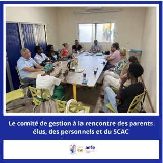 Le CG à la rencontre des parents élus, personnels, SCAC et délégues des élèves