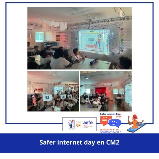 Safer internet day 2026 en CM2