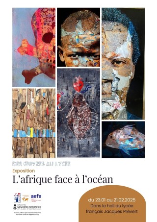 Des œuvres au lycée : Lancement de l'exposition « L'Afrique face à l'océan »