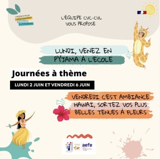 Le CVC-CVL vous propose deux journées à thème pour juin 2025